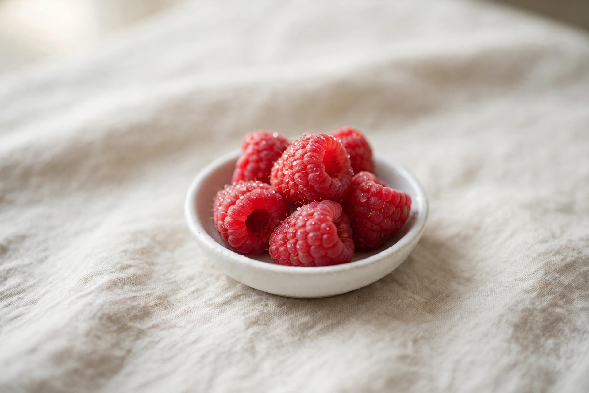 At 8 weeks pregnant, your baby is about the size of a raspberry