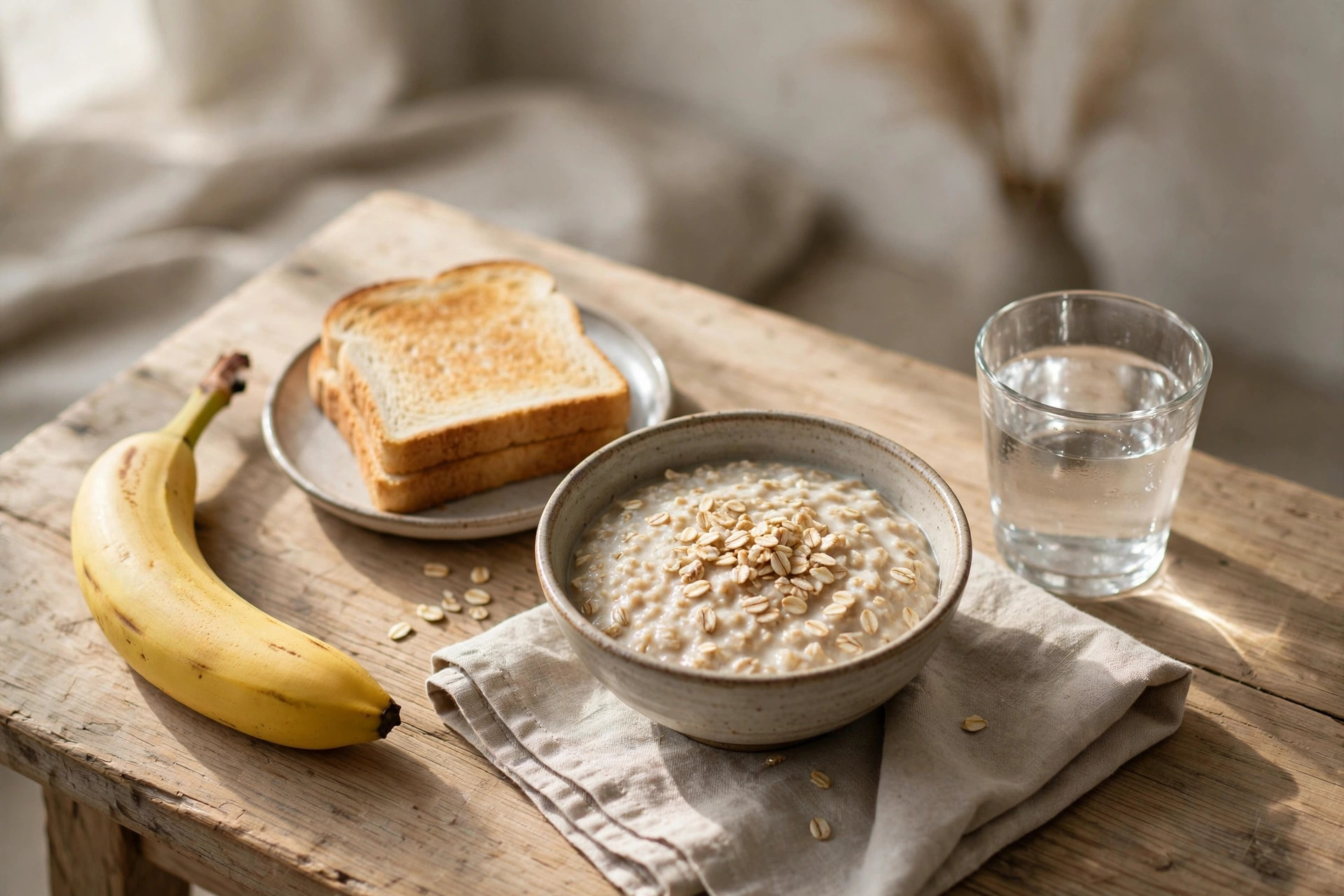 Hormonal changes in early pregnancy can speed up or slow down digestion